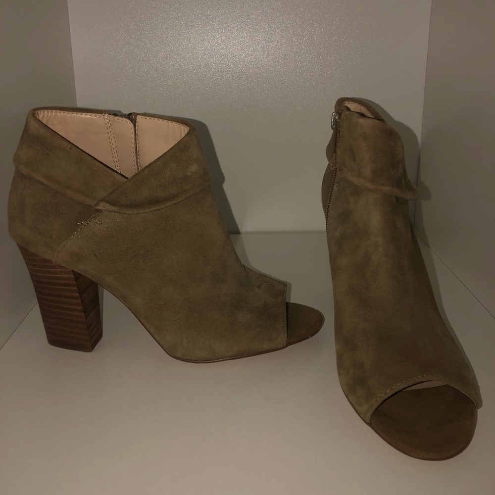 Army green heels